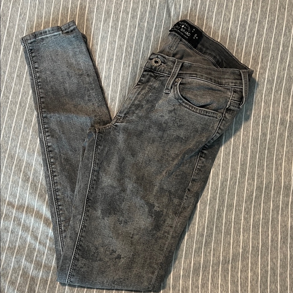 Lucky Brand Women's Skinny Jeans in Gray